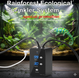 [SG Stock] Automatic Reptile Misting System with LCD Timer | Smart Humidifier Sprinkler for Terrarium Chameleon Gecko | Complete DIY Watering Kit