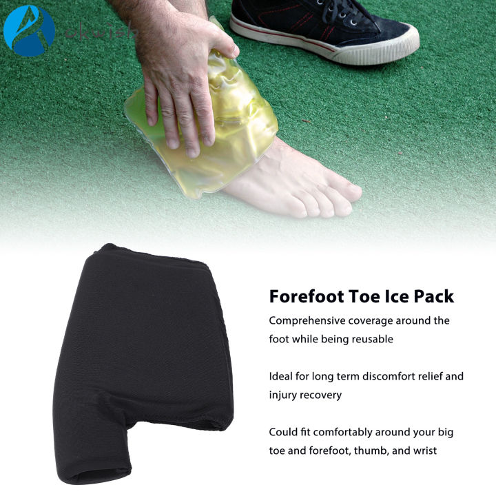 [okwish] Foot Big Toe Ice Packs Reusable Hot Cold Gel Ice Packs For ...