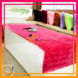 taplak meja bulu rasfur uk 75x40cm LP
