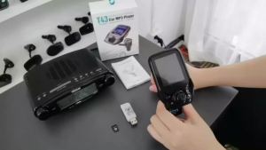 1.8 Inch Color Display Bluetooth-Compatible Handsfree Car Kit 3 USB Port QC3.0 Car Charger FM Transmitter Car MP3 Music Player