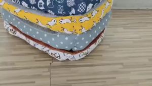 Dog Bed Mat Washable Cat  Bed Sleeping Warm Soft Bed for Puppy and  Mat House Pad  Kennel S M L Sizes Available High Quality PP Cotton Durable Soft Skin Friendly Animal Solid Color Striped Dog Mattress Cat Mattress