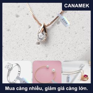 【CANAMEK】 500pcs cuộn giá dán đồ trang sức giá thẻ tự dính trắng trống Sticker kraft giấy Vòng Vòng cổ bông tai giá nhãn