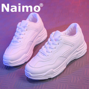 Naimo Women Sneakers White Shoes For Women Korean Fashion Kfs Original Shoes School Shoes Casual Running Shoes