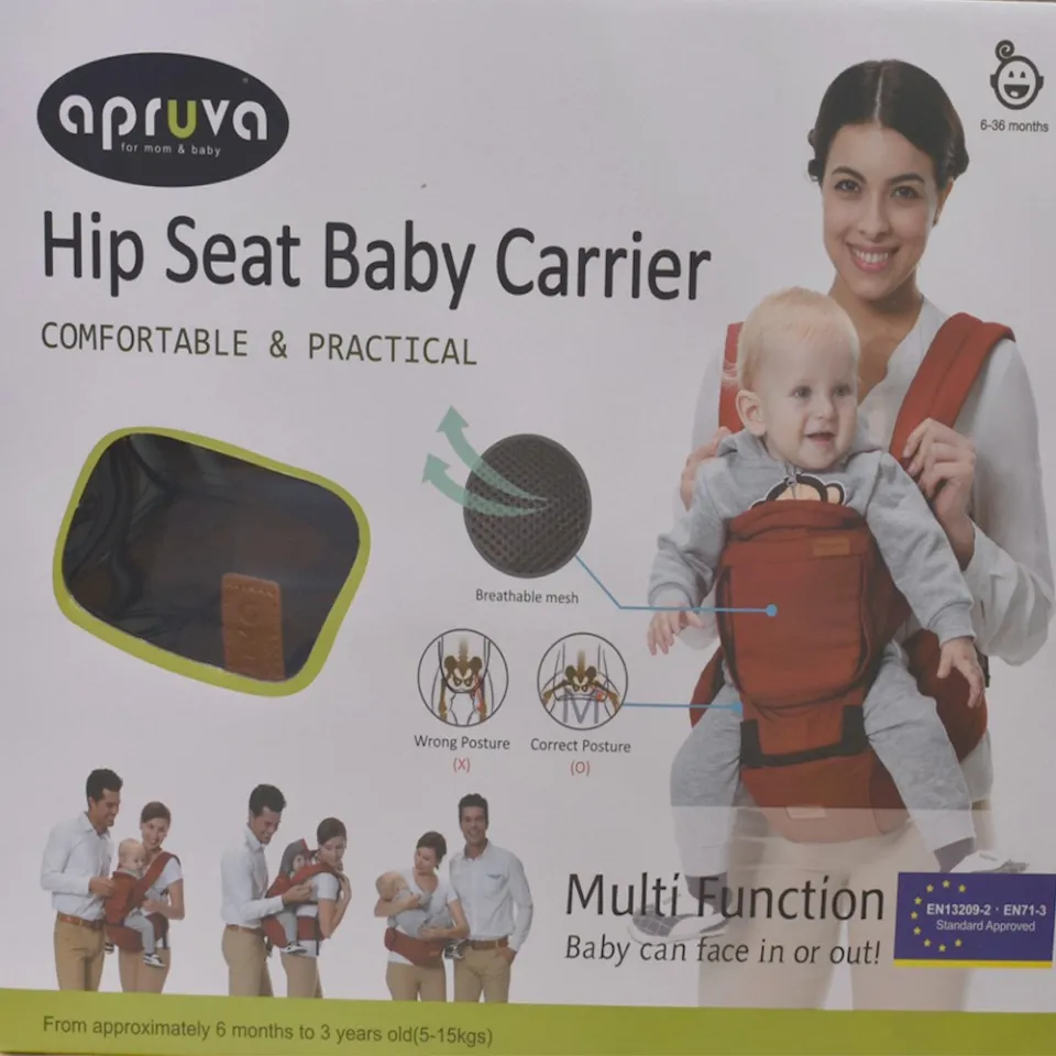 Apruva hip store seat carrier