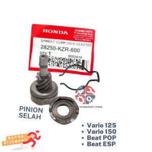 BONUS PER SELAHAN + AS ENGKOL VARIO 125 150 + GIGI STATER BEAT POP BEAT ESP KZR / AS SELAH GIGI KAMPAK GIGI SELAH GIGI PINION GIR SLAHAN SELAAN / AS SELAHAN AS STATER SETATER / SATU PAKET SELAHAN VARIO 1SET MURAH KICK STATER ENGKOLAN