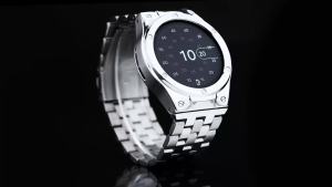 HASLFM Metal Case and Bands Compatible with Samsung Galaxy Watch 6/5/4 44mm Stainless Steel Rugged Watch Strap with Cover for Men (Black)