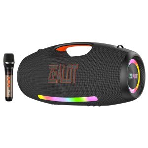 SY ZEALOTลำโพงบลูทูธ S89 250W แถมไมค์1อัน ดีไซน์สวย เสียงเบสหนักๆ ของแท้100%