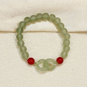 Ring Buckle Bracelet Ins Design Bead Bracelet Best Friend Jewelry Gift Christmas