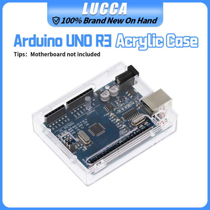 80 x 65mm Arduino UNO R3 Case 3mm Thickness Clear Acrylic Case For ...
