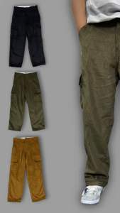 Celana Cargo Panjang Pria Corduroy Loose Pants PDL Corduroy Kargo Baggy Corduroy Panjang Pria Outfit Cargo Corduroy Panjang Pria
