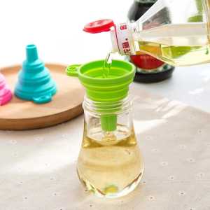 CORONG SILIKON LIPAT SERBAGUNA MINYAK AIR PORTABLECORONG MINICORONG KARET MINI FUNNEL