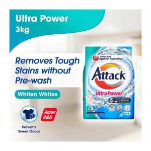 Attack Enzyme Power Powder Detergent 3KG