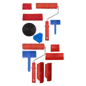 Hạt đa năng vách thạch cao hợp chất Con lăn bao gồm gói 6 phụ kiện cho sơn tường và trần nhà chuyên nghiệp