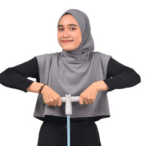 Yrich - Hijab Rompi Sport Instan Olahraga Wanita Kekinian - Hijab Vest Olahraga / Jilbab Sport
