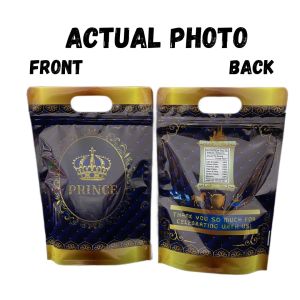 50pcs Royal Prince Theme Lootbags Giveaways CAndybags King Royalty Favor Gift Bags