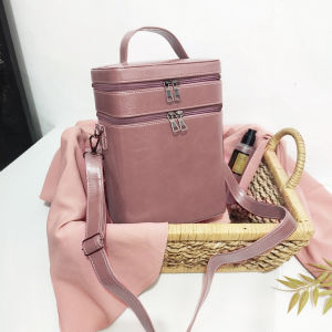 Tas make up mua susun beauty case polos box tempat alat rias pouch kosmetik travel organizer besar