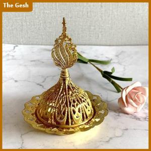 [The Gesh] Hương Hollow Vàng tháp dầu phong cách Ả Rập Lư hương chủ cho nhà khách sạn Hương chủ Yoga đồ trang trí