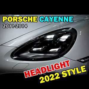 Porsche Cayenne 958 (2011-2014) Upgrade 2022 Style Matrix LED Headlight
