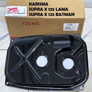 [IMPORT QUALITY] Tangki Tengki Tanki Bensin Karisma Supra X 125 Lama Karbu Batman Betmen Bahan Tebal Hitam Baru bukan Copotan Tzeng Zeng Kharisma SupraX Supra X125 Karburator