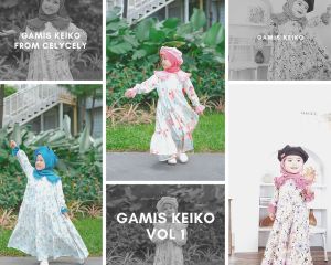 Gamis anak model keiko vol 1