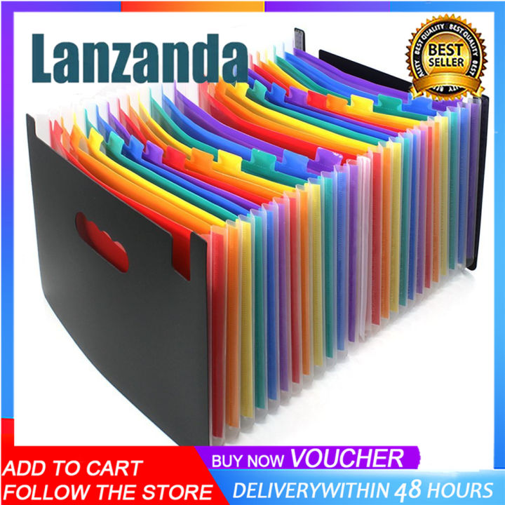 Expanding File Folders, TriMagic Alphabetical Expandable Accordion