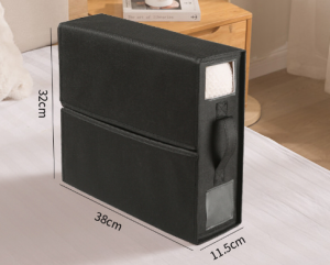 Clothes And Bedsheet Organizer Queen King Size Foldable Storage Box For Duvet Cover.