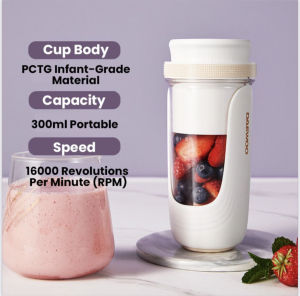 Daewoo ZB11 Portable Fruit Juicer Mini Juicer Cup Wireless Fruit Blender Mini Household Electric Mixer