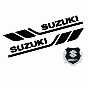 Suzuki Logo Motorcycle Sticker Reflective Motorbike Trunk Body Helmet Decals for Suzuki [In Stock]