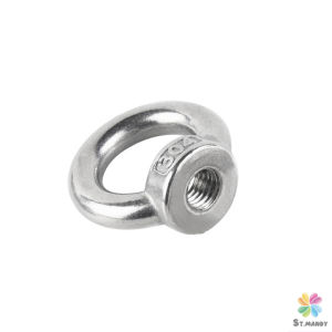 MD อายนัทสลักเกลียวห่วง สแตนเลส304 M6 M8 ห่วงทรงแหวน Machinery Shoulder Lifting Eye Bolt