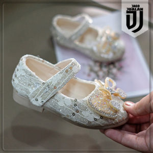Sepatu Slip On Balet Pesta Anak Usia 1-9 Tahun / Sepatu Balet Anak Perempuan Pesta Fashion / Sepatu Anak Slip On Cewek Motif Pita Love Mutiara / Sepatu Anak Casual Wanita Blink Blink Cute / Sepatu Anak Flatshoes Modis Variasi Pita Mutiara Cantik