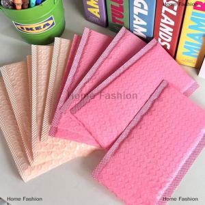 [COD] Home Fashion 10pcs/Pack Pink Purple Bubble Bag Thicked Express Package Bag Self Adhesive Courier Shipping Mailers Sticker Holder
