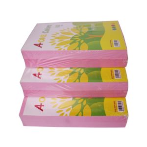 Giấy A4 photo màu 70gsm 80gsm (Xanh vàng x.lá hồng) THIỆN PHƯỚC