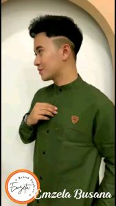 Emzeta Busana | Baju Koko Muslim Pria & Kemeja Koko Polos Lengan Panjang Elegan | TERBARU 2022