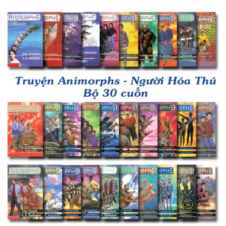 Truyện Tiếng Anh - Animorphs - Bản in A5 | Lazada.vn