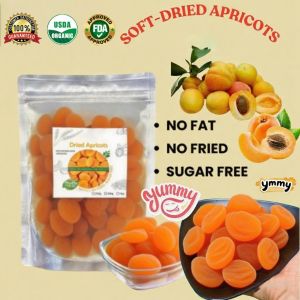 READY STOCK| 3F Food Seedless Soft-Dried Apricots – Healthy Snack No Sugar Added