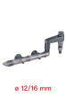 EHEIM INSTALLATIONSSET 2 PRESSURE OUTLET SIDE (12/16mm) (4004310). 