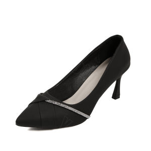 YOTO French Style Stiletto Heels For Women Pointed Toe With 7.5CM Elegant Evening Office Pumps