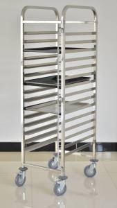 รถเข็น รถเข็นถาดเบเกอรี่ รถเข็นสแตนเลส 15 ชั้น ชั้นวางถาด ชั้นวางถาดเบเกอรี่ ชั้นสแตนเลสวางถาด มีล้อล็อคได้ เข็นลื่น แข็งแรงทนทาน