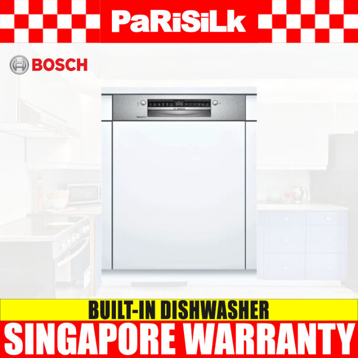 (Bulky) Bosch SMI4HCS48E Series 4 SemiIntegrated Dishwasher (60cm