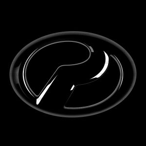 TCS Perodua ativa car forged carbon car logo emblem frame cover garnish accessories Automotive
