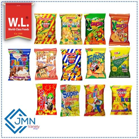 JM FG-0050 | WL FOODS| Hot Na Hot | Siga Roasted | X Sakto | Muncher ...