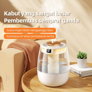 Humidifier Air Ultrasonic Diffuser Purifier Aromatherapy Digital Display Desktop Humidifier