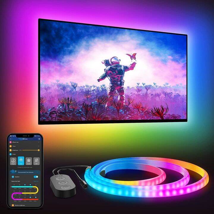 Govee Neon TV LED Lights for TV 9.84ft Smart WiFi