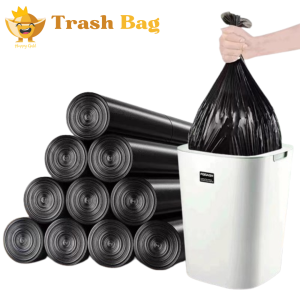 𝓗𝓖 Garbage Bag Trash Bag Black Waste Bag Privacy Bag (Small/Medium/Large/XL/XXL)
