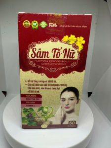 Viên uống nội tiết tố Sâm tố nữ mầm đậu nành collagen BEAUTY QUEEN - giúp làm đẹp tăng cường sinh lý nữ