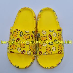 Dép sục bánh mì nhựa EVA siêu nhẹ hoạt tiết dễ thương E198/1
