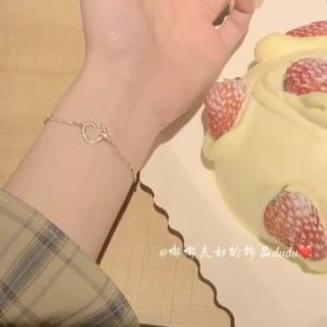 Swarovski Adjustable Sterling Silver Swan Bracelet Simple Durable Bracelet Set