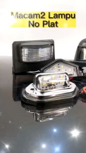 Loseri PREMIUM Truck Lori 6LED license nomber Plate step Light Lamp lorry Car Kereta Trailer rv Lampu 12V-24V 卡车牌灯