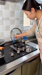 Double Headed Wire Brush Gas Stove Cleaning Brush Stovetop Cleaning Brush Degreasing Brush Suitable For Kitchen Gas Stoves 清洁刷