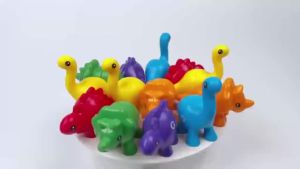 FCDinosaur Matching Game Toys Alphabet Matching / Number Matching Montessori Toy for Kids Learning Colors Numbers Letters Toy